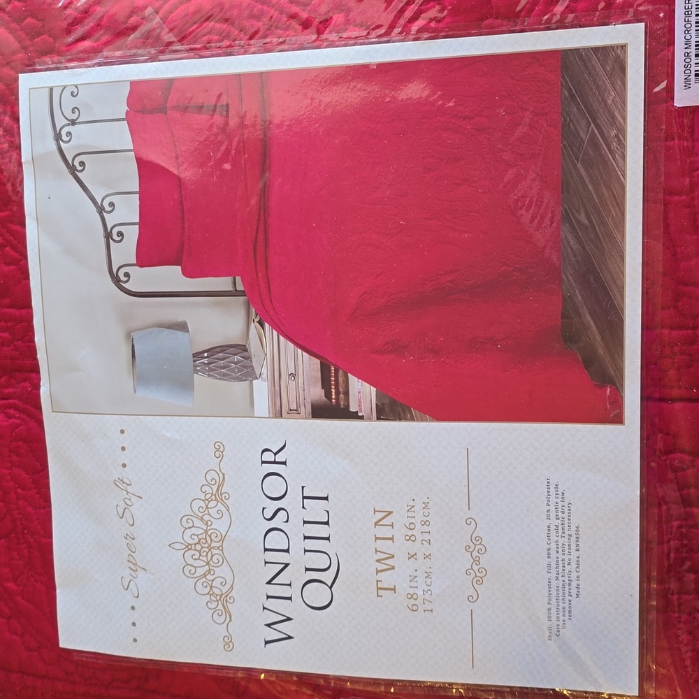 Red Quilt Twin